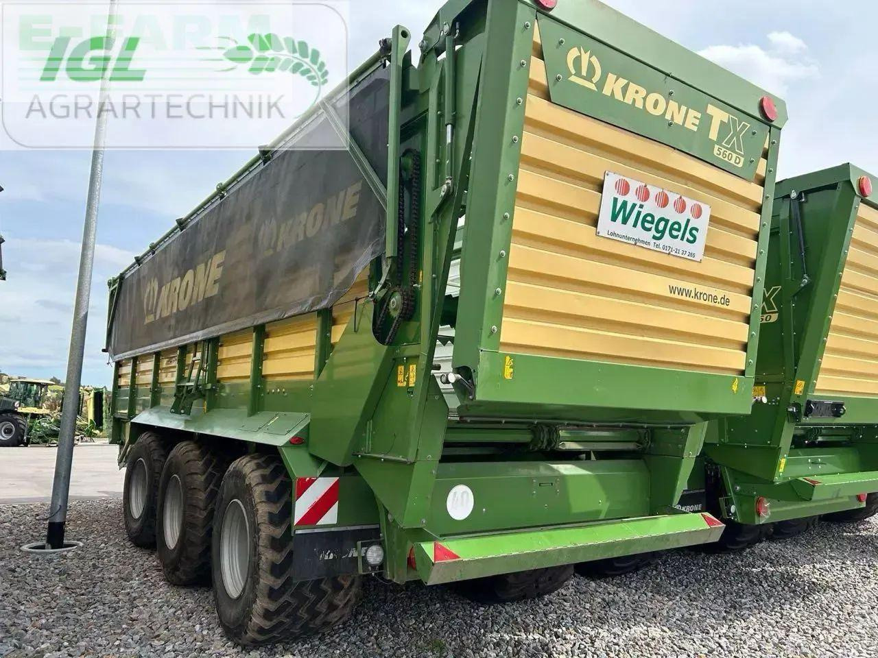 Krone tx 560 d - Сільськогосподарський причіп самоскид: фото 2 Krone tx 560 d - Сільськогосподарський причіп самоскид: фото 2