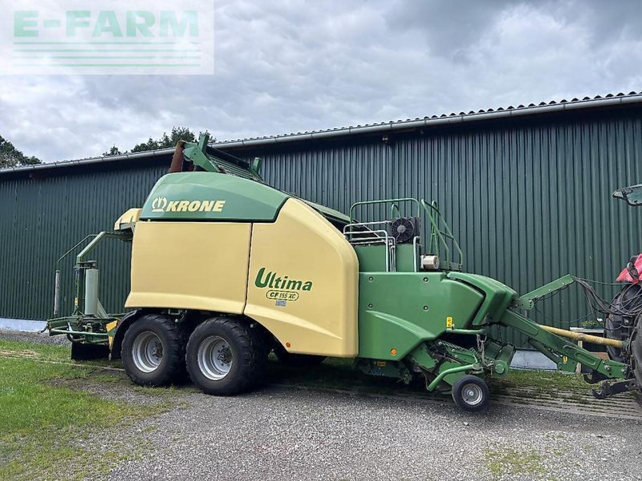 Krone ultima cf 155 xc - Прес-підбирач тюковий: фото 1 Krone ultima cf 155 xc - Прес-підбирач тюковий: фото 1