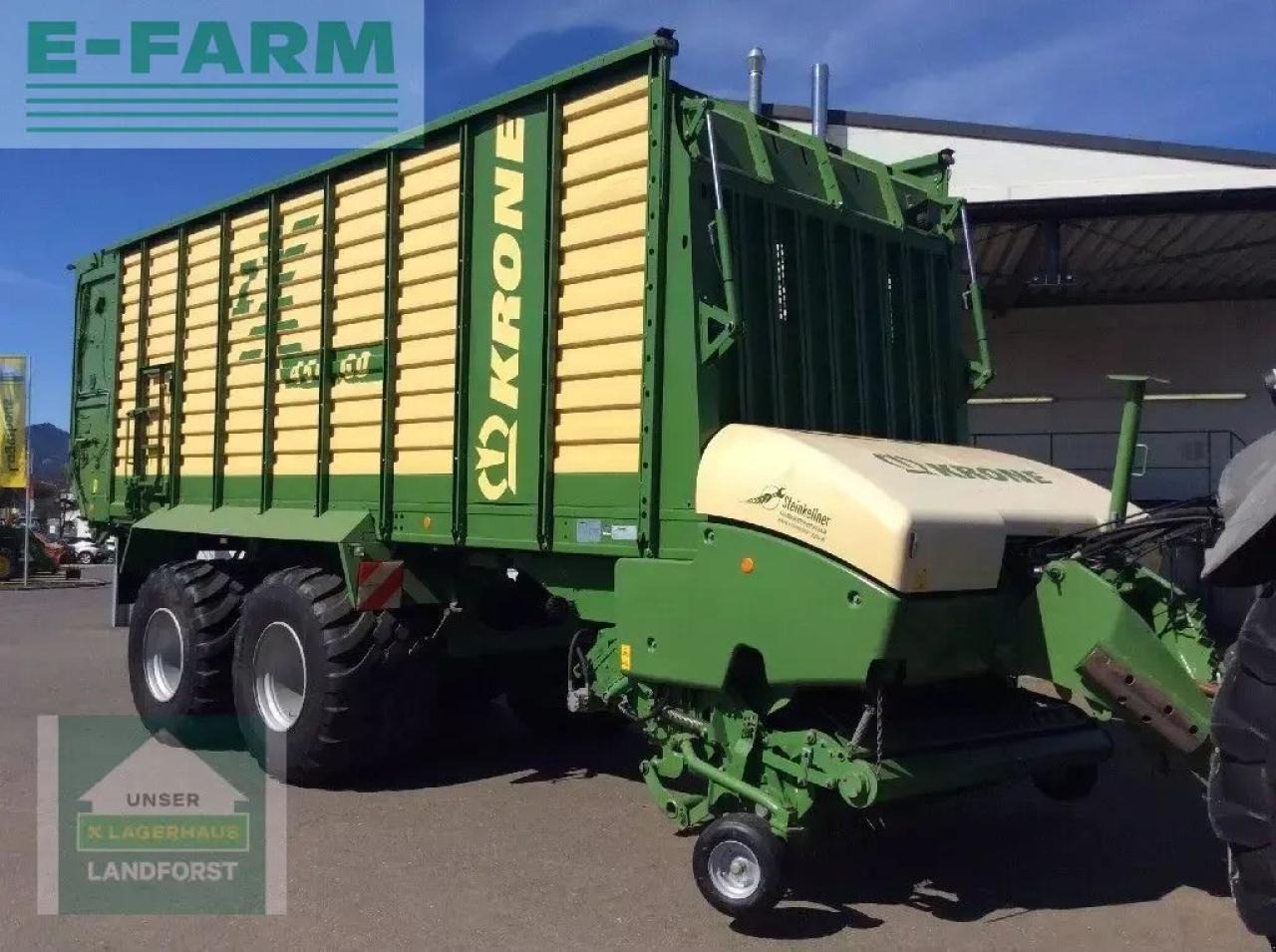 Krone zx 450 gd - Самозавантажувальний причіп: фото 1 Krone zx 450 gd - Самозавантажувальний причіп: фото 1