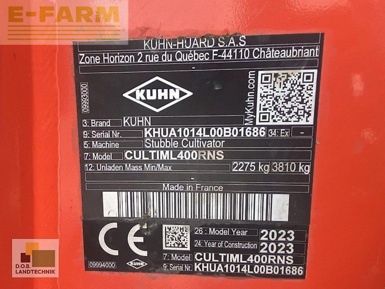 Kuhn cultimer l 400 r ns - Культиватор: фото 2 Kuhn cultimer l 400 r ns - Культиватор: фото 2