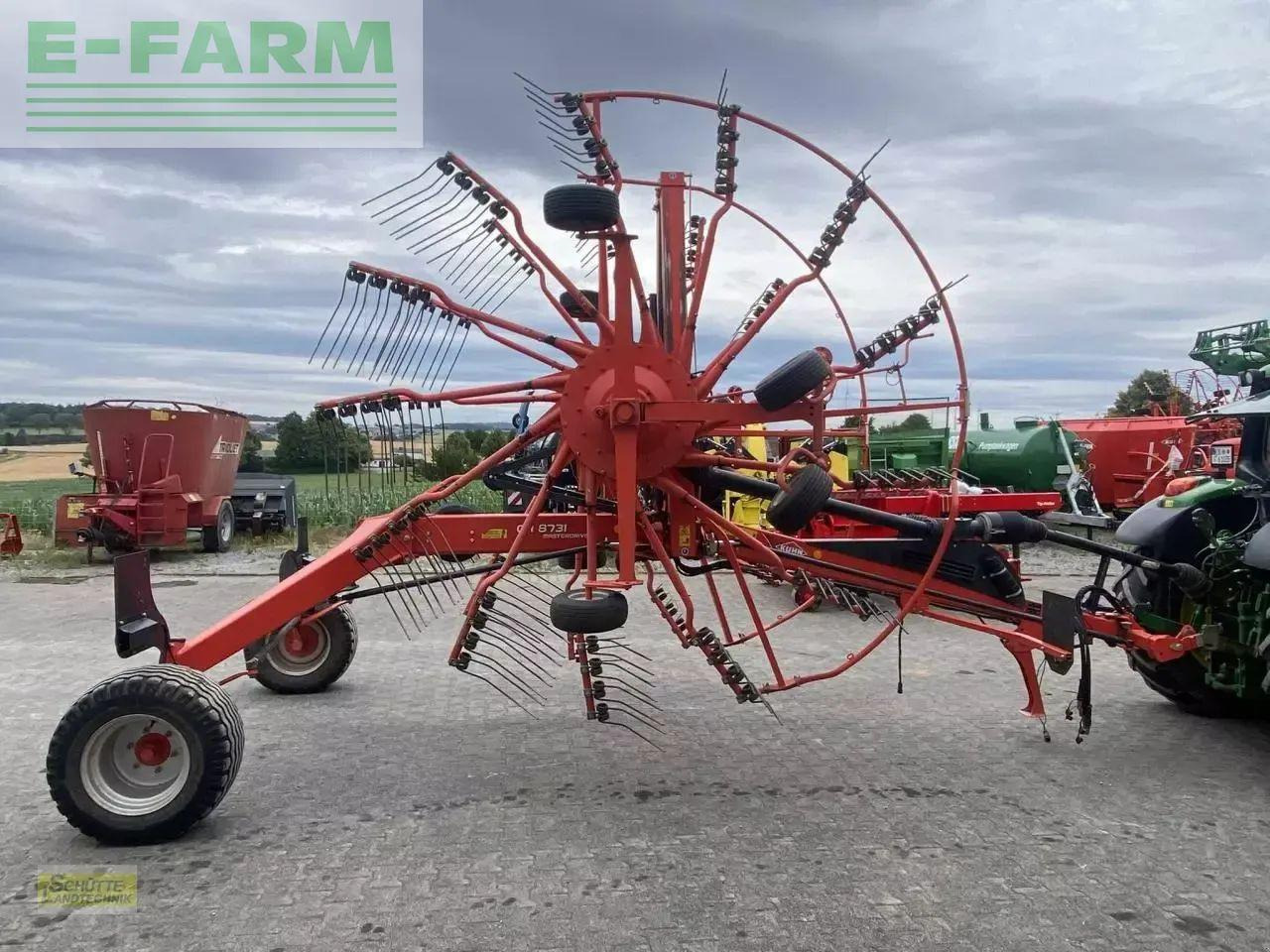 Kuhn ga 8731 - Сіноворушилка: фото 2 Kuhn ga 8731 - Сіноворушилка: фото 2