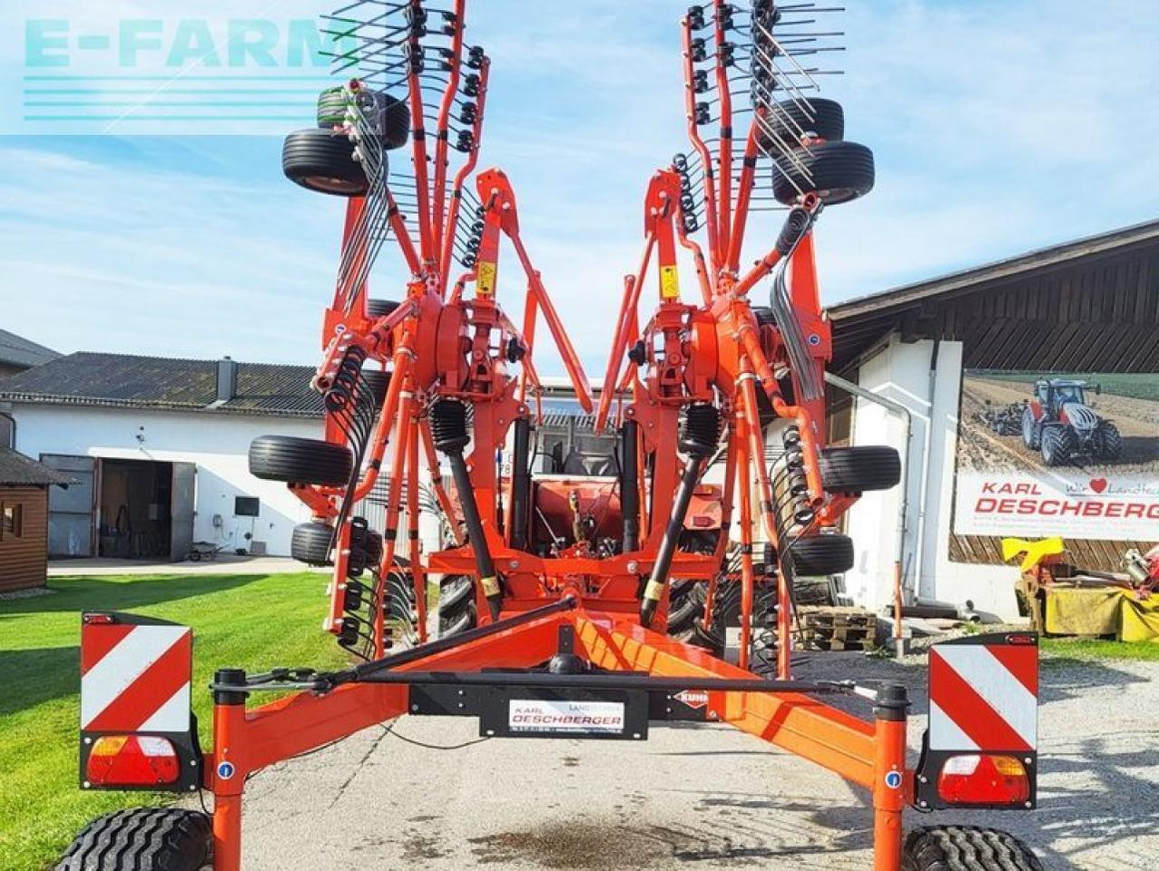 Kuhn ga7501+ 2-kreisel-mittelschwader - Сіноворушилка: фото 3 Kuhn ga7501+ 2-kreisel-mittelschwader - Сіноворушилка: фото 3