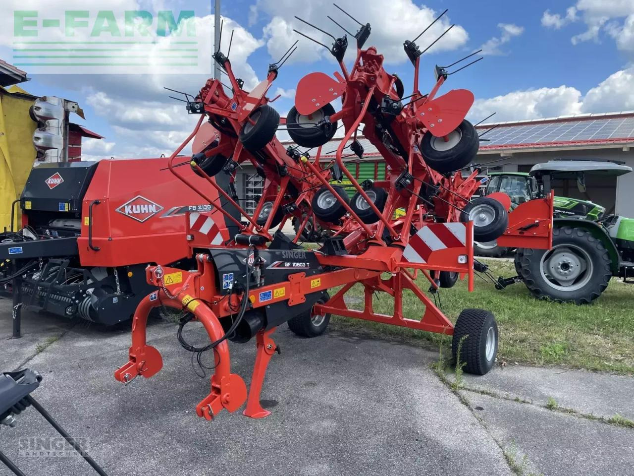 Kuhn gf 10803 t - Сіноворушилка: фото 3 Kuhn gf 10803 t - Сіноворушилка: фото 3