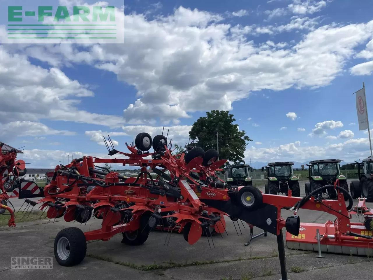 Kuhn gf 15003 t - Сіноворушилка: фото 2 Kuhn gf 15003 t - Сіноворушилка: фото 2