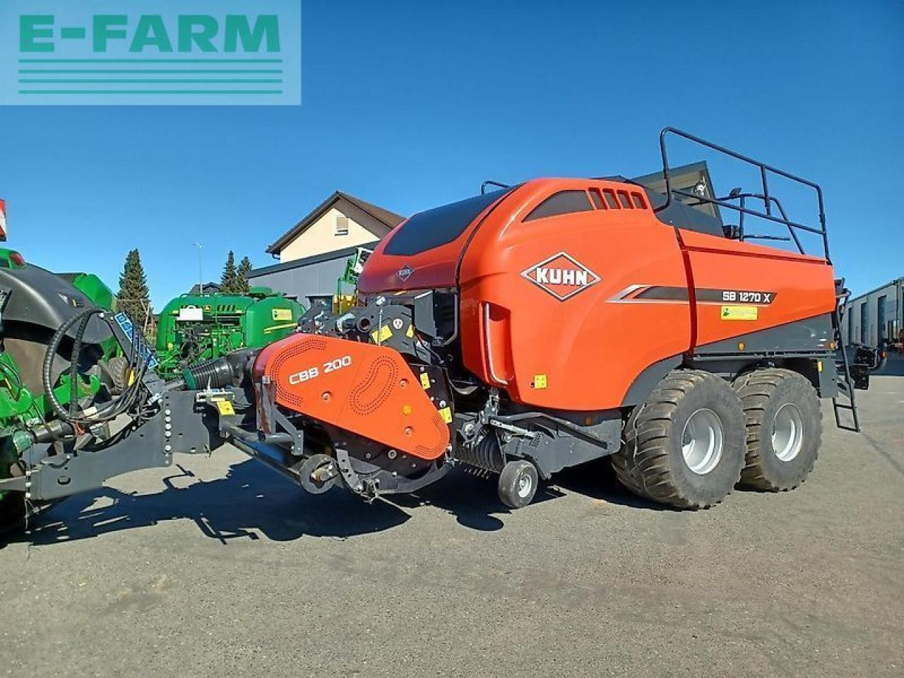 Kuhn sb 1270 x oc omnicut - Прес-підбирач тюковий: фото 1 Kuhn sb 1270 x oc omnicut - Прес-підбирач тюковий: фото 1