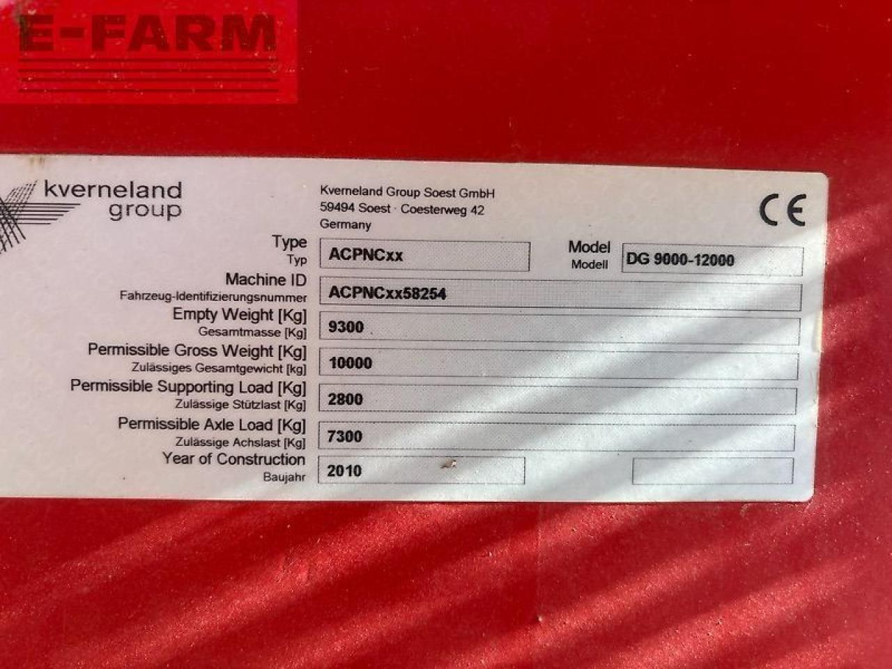 Kverneland dg 9000-12000 - Сівалка: фото 2 Kverneland dg 9000-12000 - Сівалка: фото 2