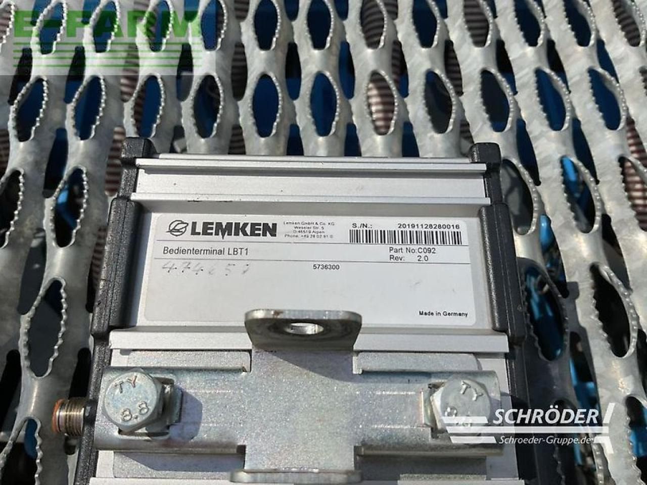 Lemken zirkon 8/300 + saphir 7/300-ds 125 - Сівалка: фото 2 Lemken zirkon 8/300 + saphir 7/300-ds 125 - Сівалка: фото 2