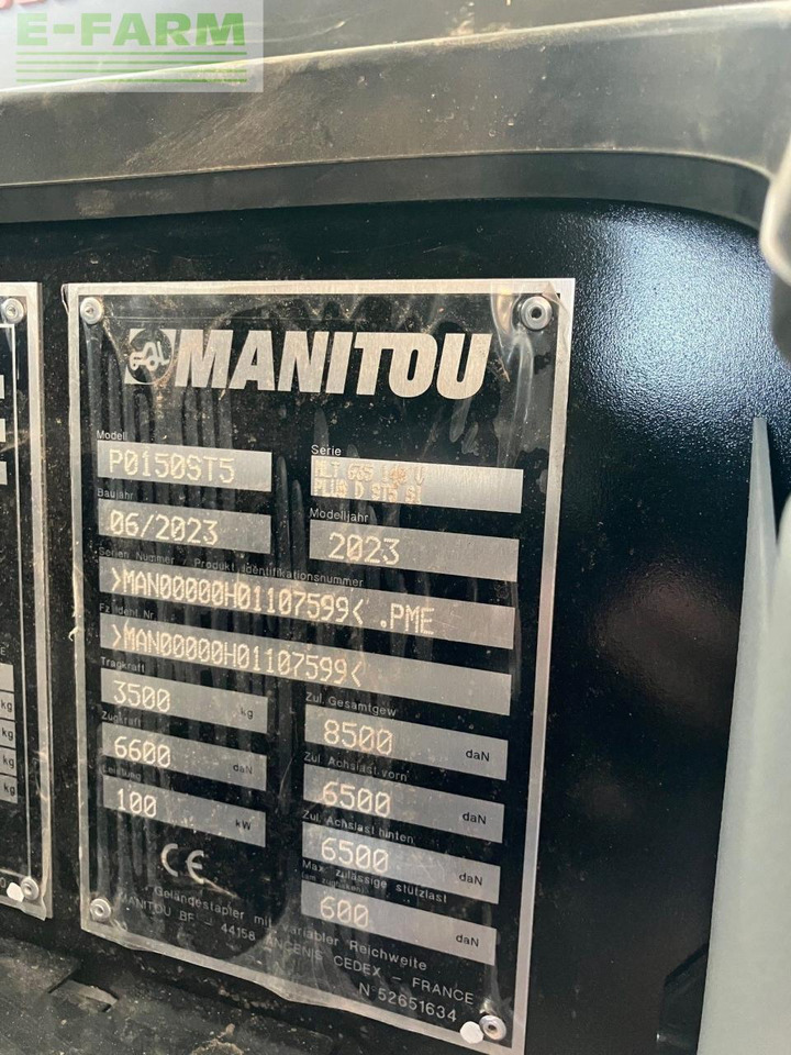 Manitou Teleskoplader MLT 635 Premium - Навантажувач телескопічний: фото 4 Manitou Teleskoplader MLT 635 Premium - Навантажувач телескопічний: фото 4