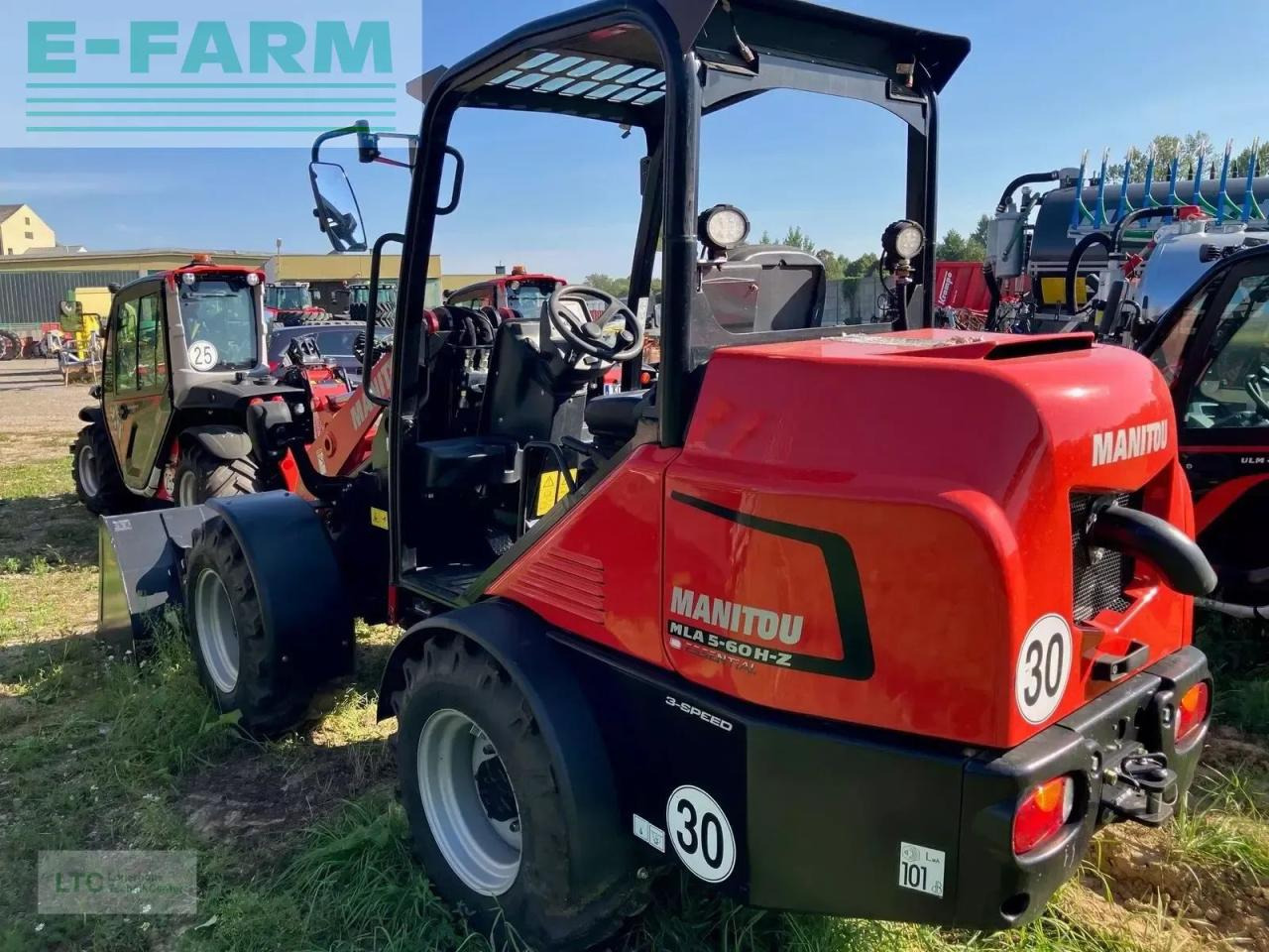 Manitou mla5-60 knicklader - Колісний навантажувач: фото 4 Manitou mla5-60 knicklader - Колісний навантажувач: фото 4