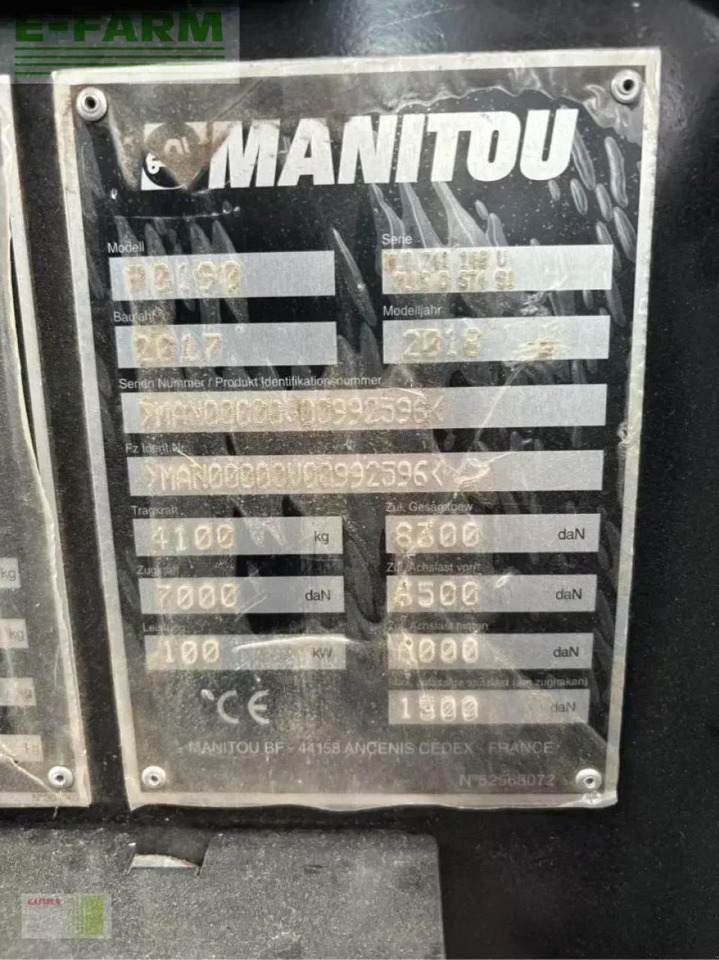 Manitou mlt 741 - Навантажувач телескопічний: фото 3 Manitou mlt 741 - Навантажувач телескопічний: фото 3