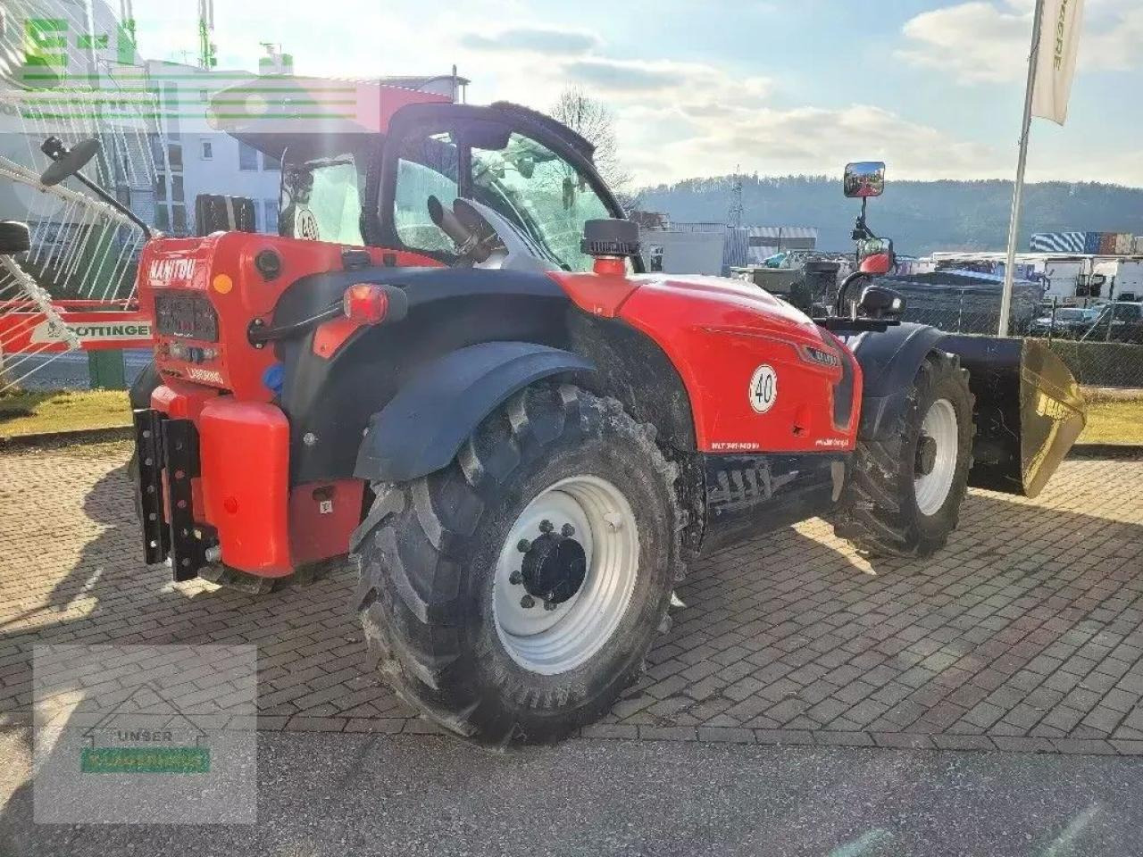 Manitou mlt 741 - Колісний навантажувач: фото 2 Manitou mlt 741 - Колісний навантажувач: фото 2