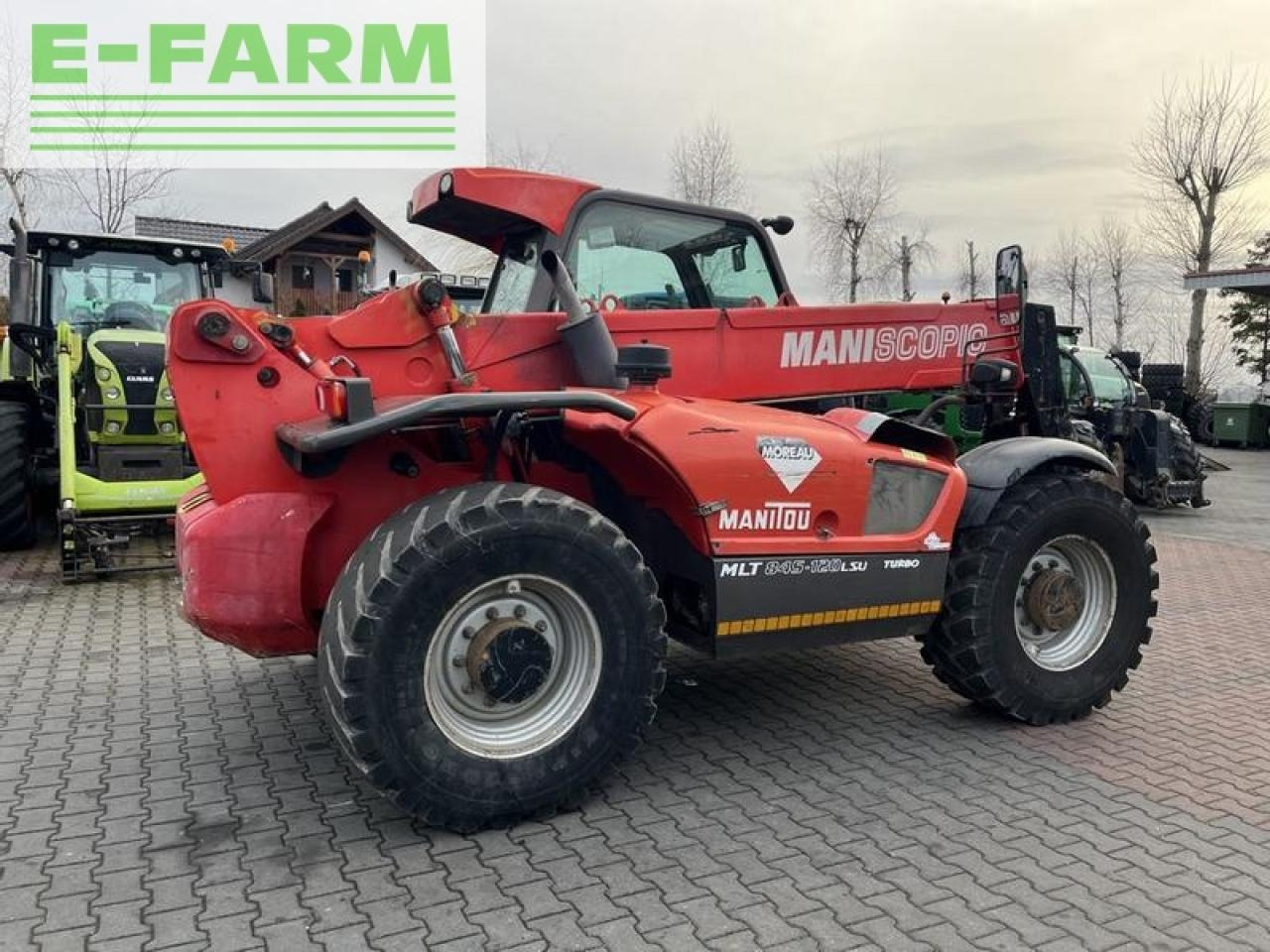 Manitou mlt 845-120 lsu turbo - Навантажувач телескопічний: фото 5 Manitou mlt 845-120 lsu turbo - Навантажувач телескопічний: фото 5
