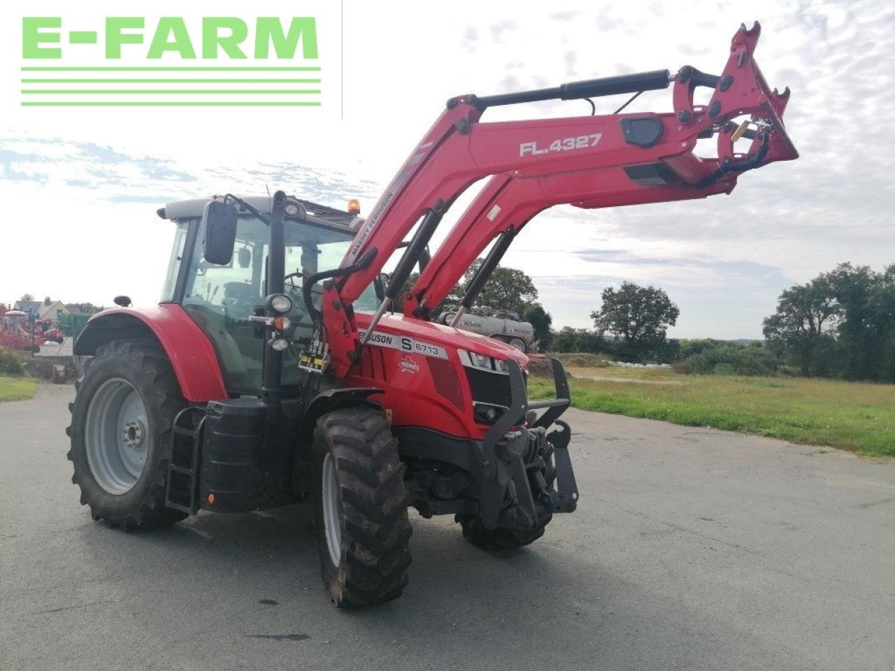 Трактор Massey Ferguson 6713 s: фото 8