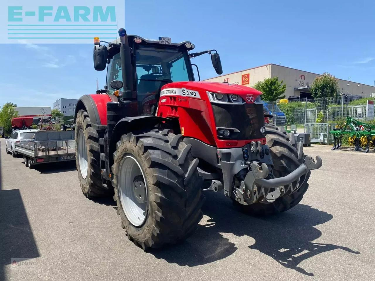 Massey Ferguson 8740 s dyna vt exclusive Exclusive - Трактор: фото 1 Massey Ferguson 8740 s dyna vt exclusive Exclusive - Трактор: фото 1