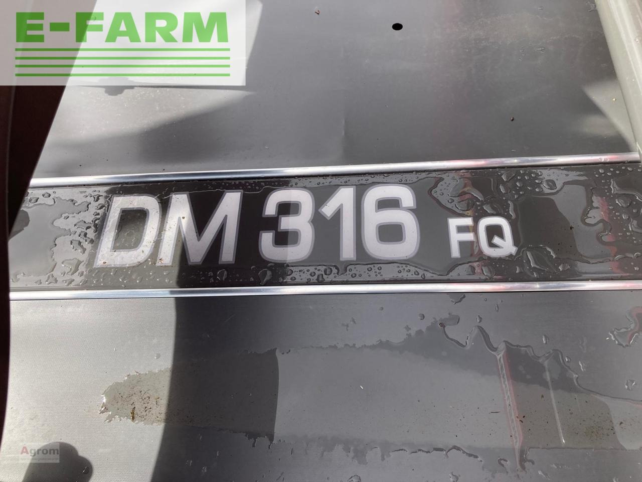 Косарка Massey Ferguson DM 316 FQ: фото 9