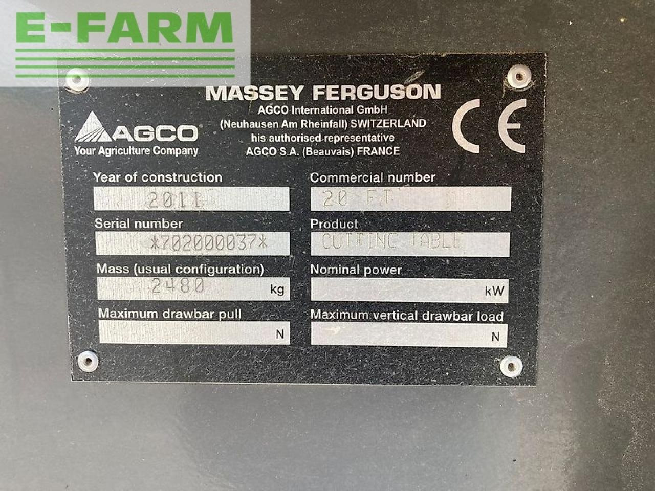 Зернозбиральний комбайн Massey Ferguson beta 7270: фото 21