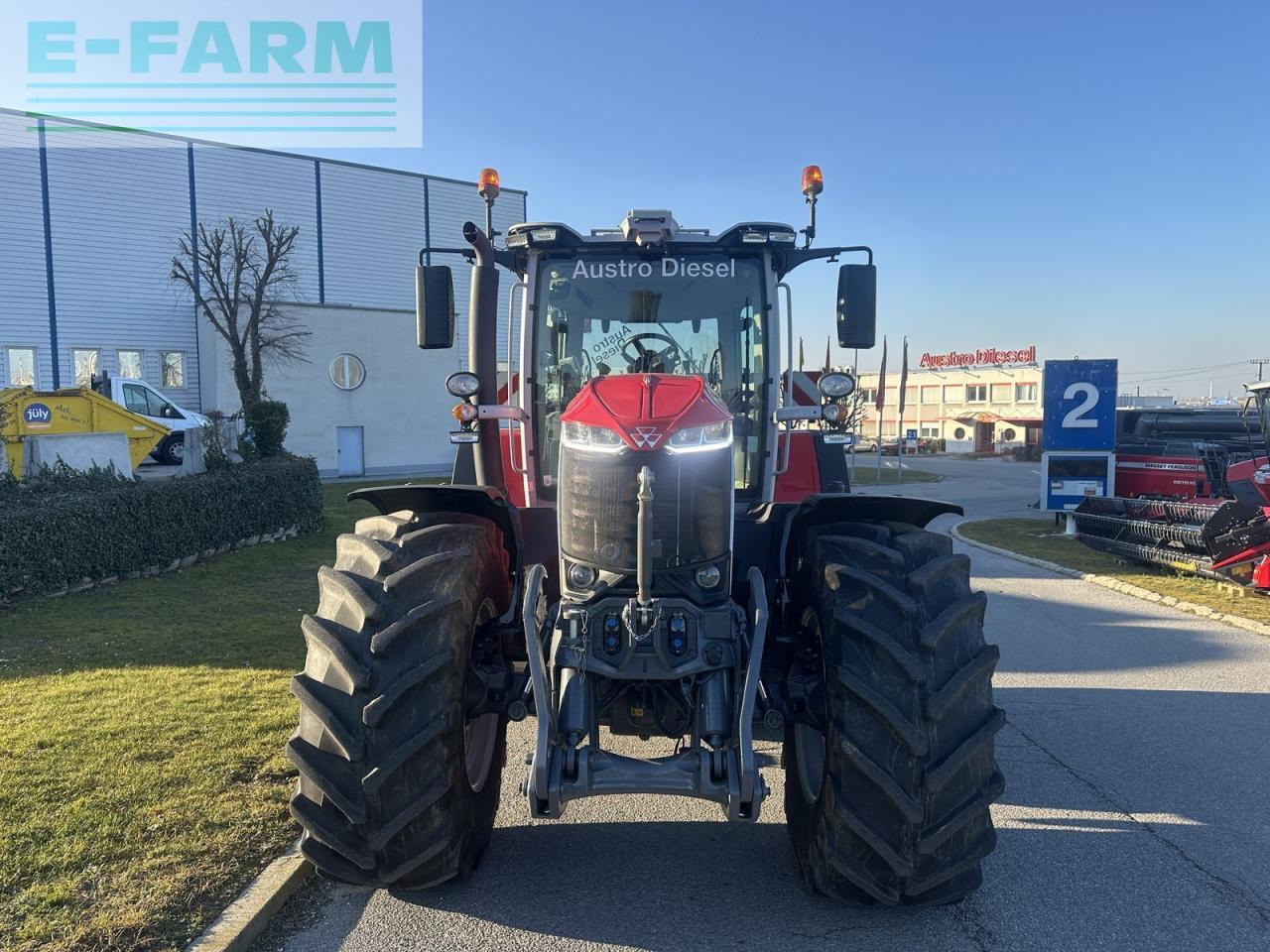 Трактор Massey Ferguson mf 8s.265: фото 9