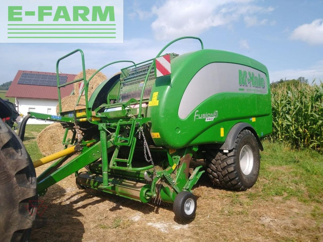 Mc Hale fusion 3 pro - Прес-підбирач тюковий: фото 1 Mc Hale fusion 3 pro - Прес-підбирач тюковий: фото 1