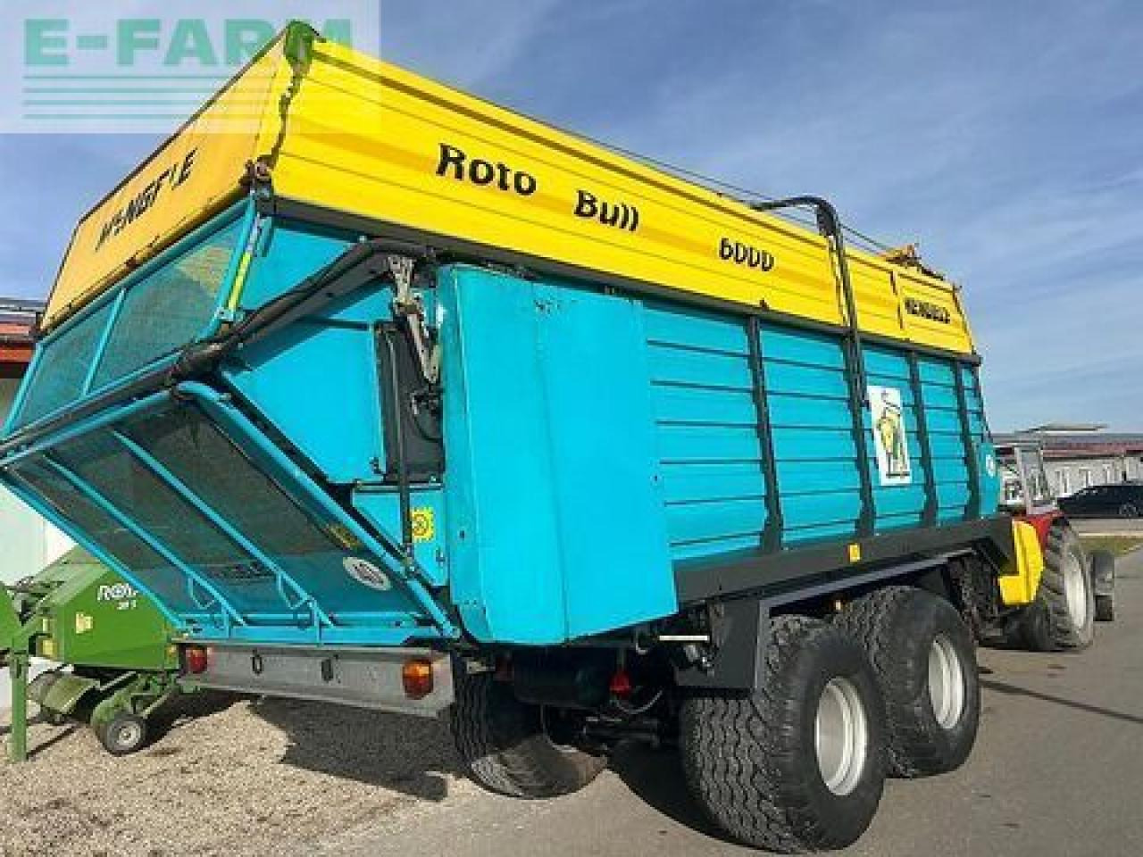 Сільськогосподарський причіп самоскид Mengele rotobull 6000/2 mit 700/45-22,5 bereifung und na: фото 7