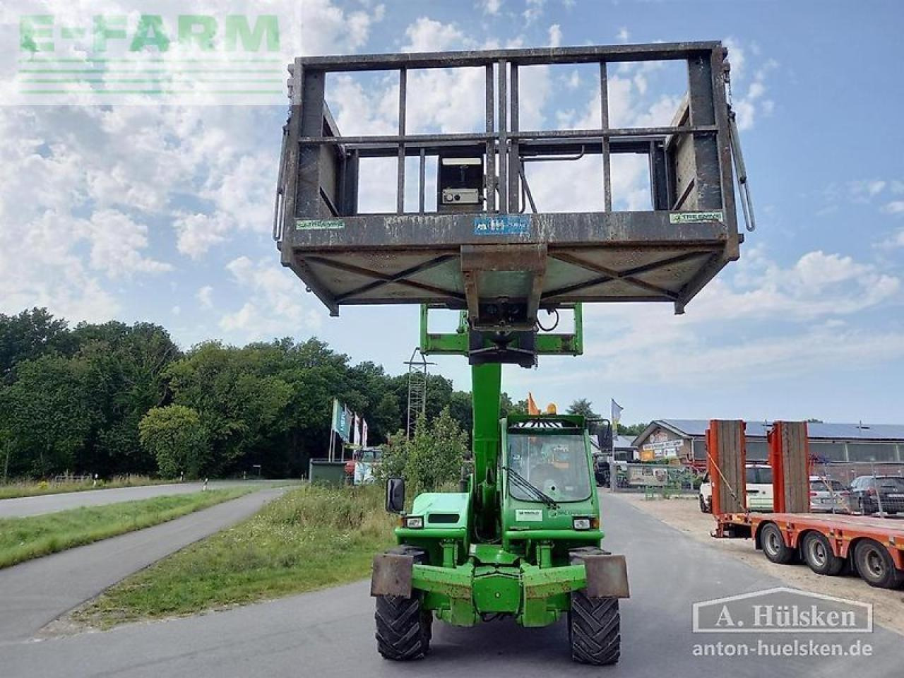 Merlo p38.13 inkl. arbeitsbühne - Навантажувач телескопічний: фото 4 Merlo p38.13 inkl. arbeitsbühne - Навантажувач телескопічний: фото 4
