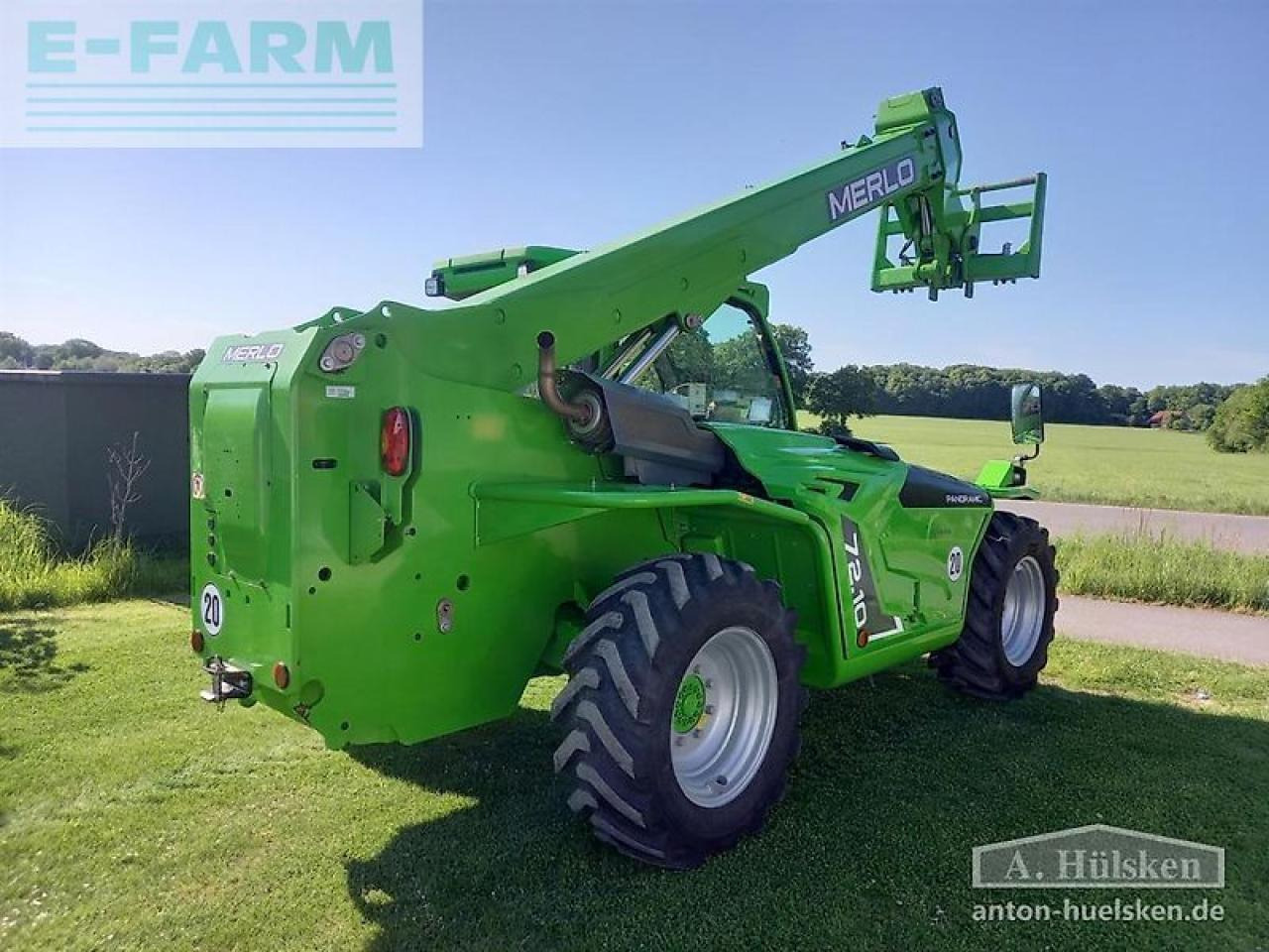 Навантажувач телескопічний Merlo p72.10plus: фото 6