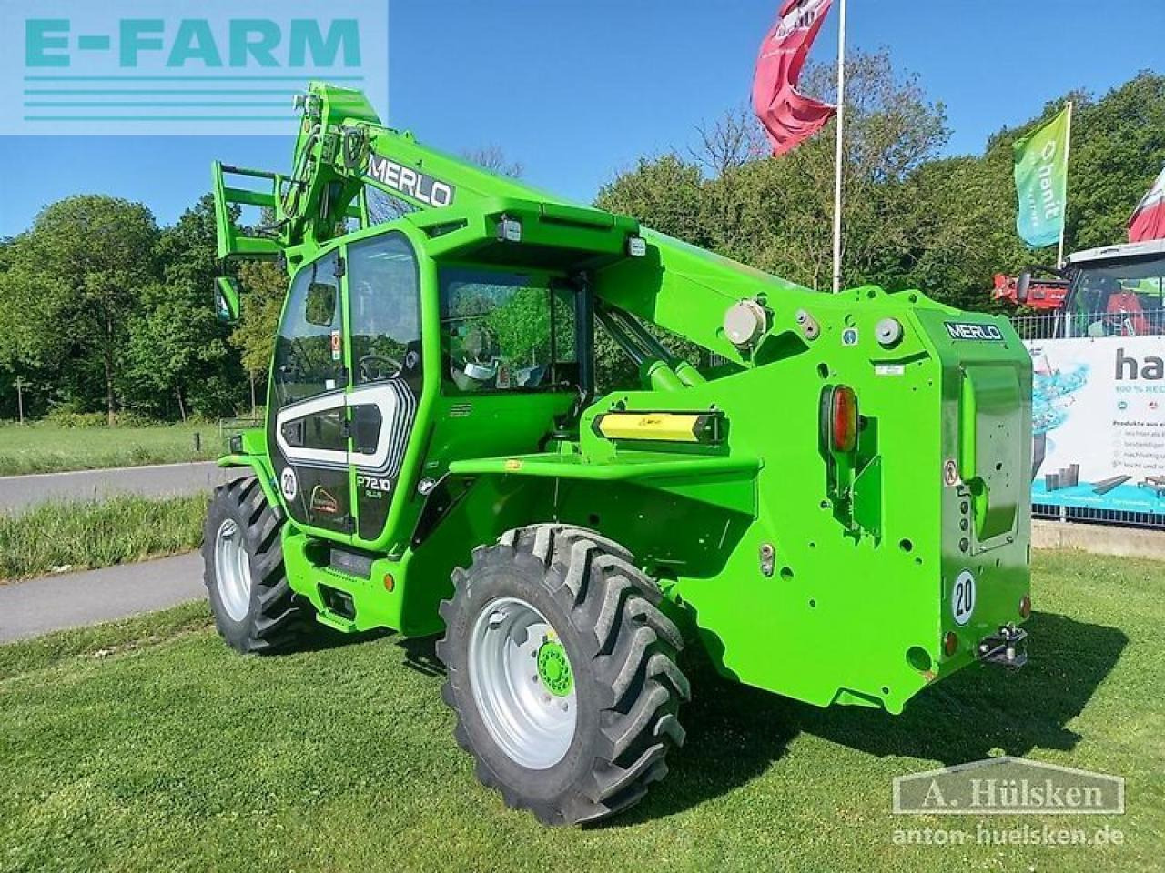 Навантажувач телескопічний Merlo p72.10plus: фото 8
