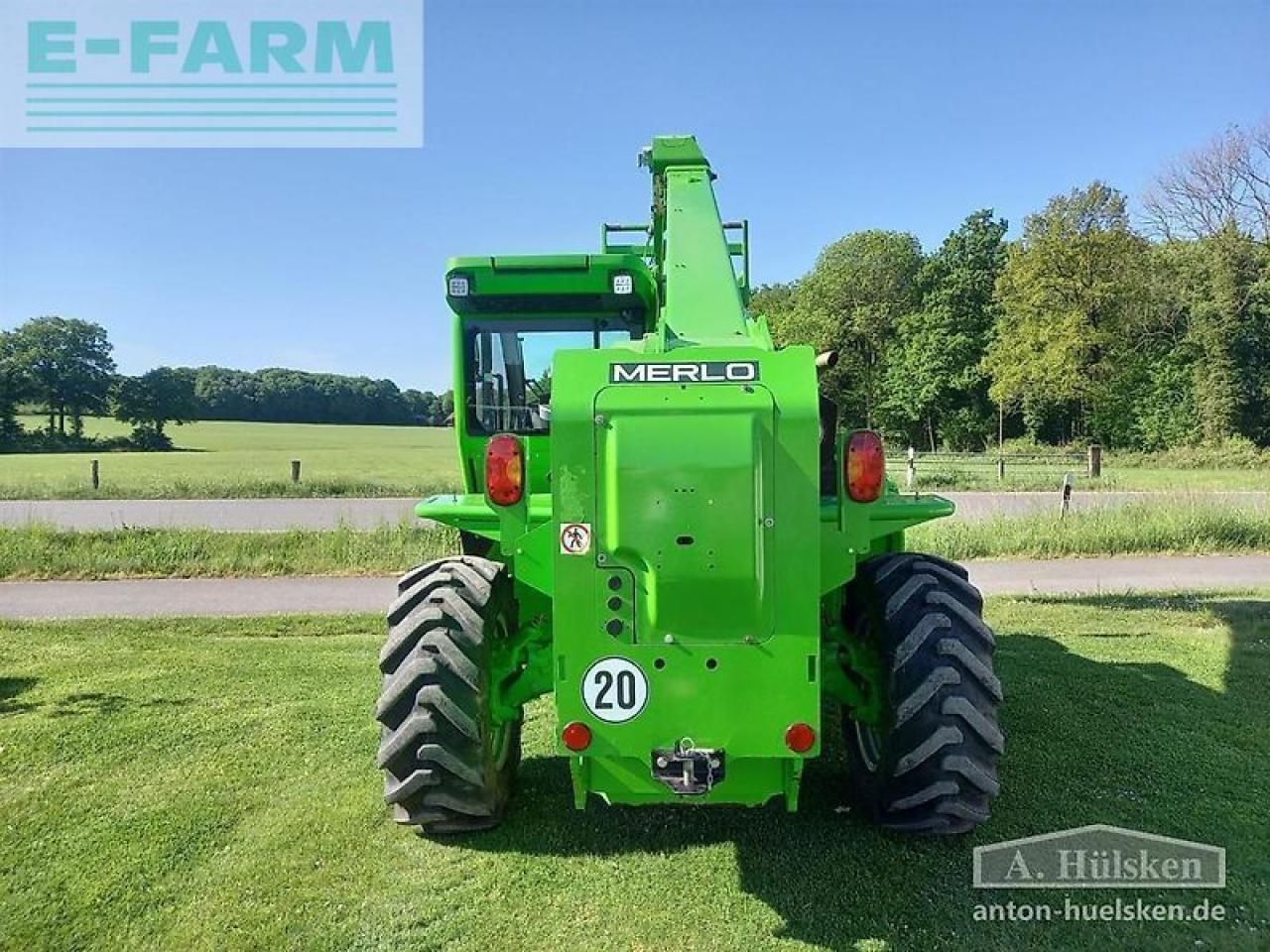 Навантажувач телескопічний Merlo p72.10plus: фото 7