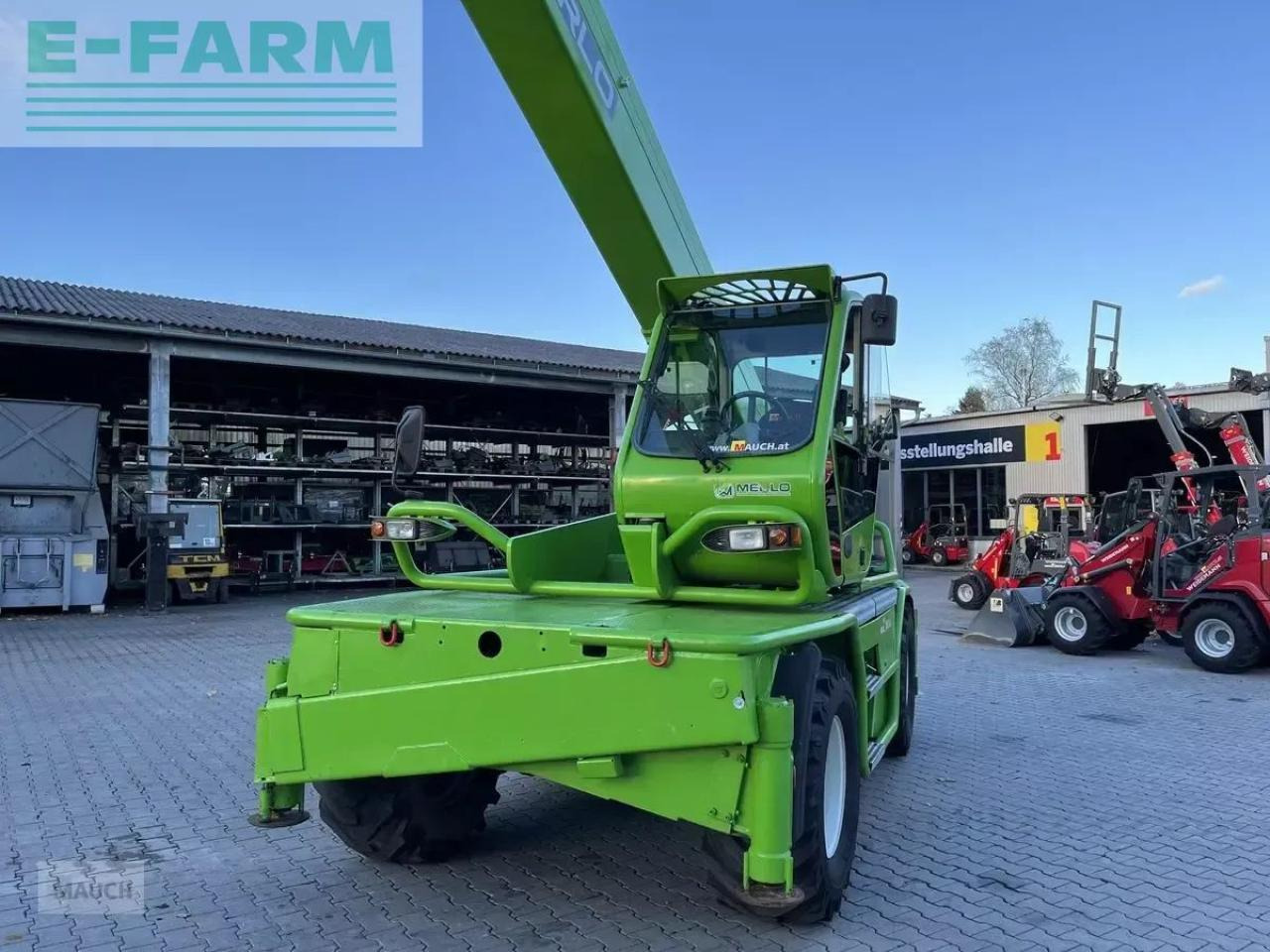 Merlo roto 45.21 mcss mit funksteuerung - Навантажувач телескопічний: фото 4 Merlo roto 45.21 mcss mit funksteuerung - Навантажувач телескопічний: фото 4