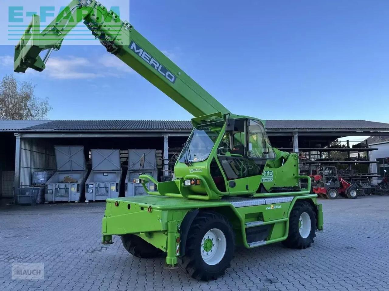 Merlo roto 45.21 mcss mit funksteuerung - Навантажувач телескопічний: фото 2 Merlo roto 45.21 mcss mit funksteuerung - Навантажувач телескопічний: фото 2