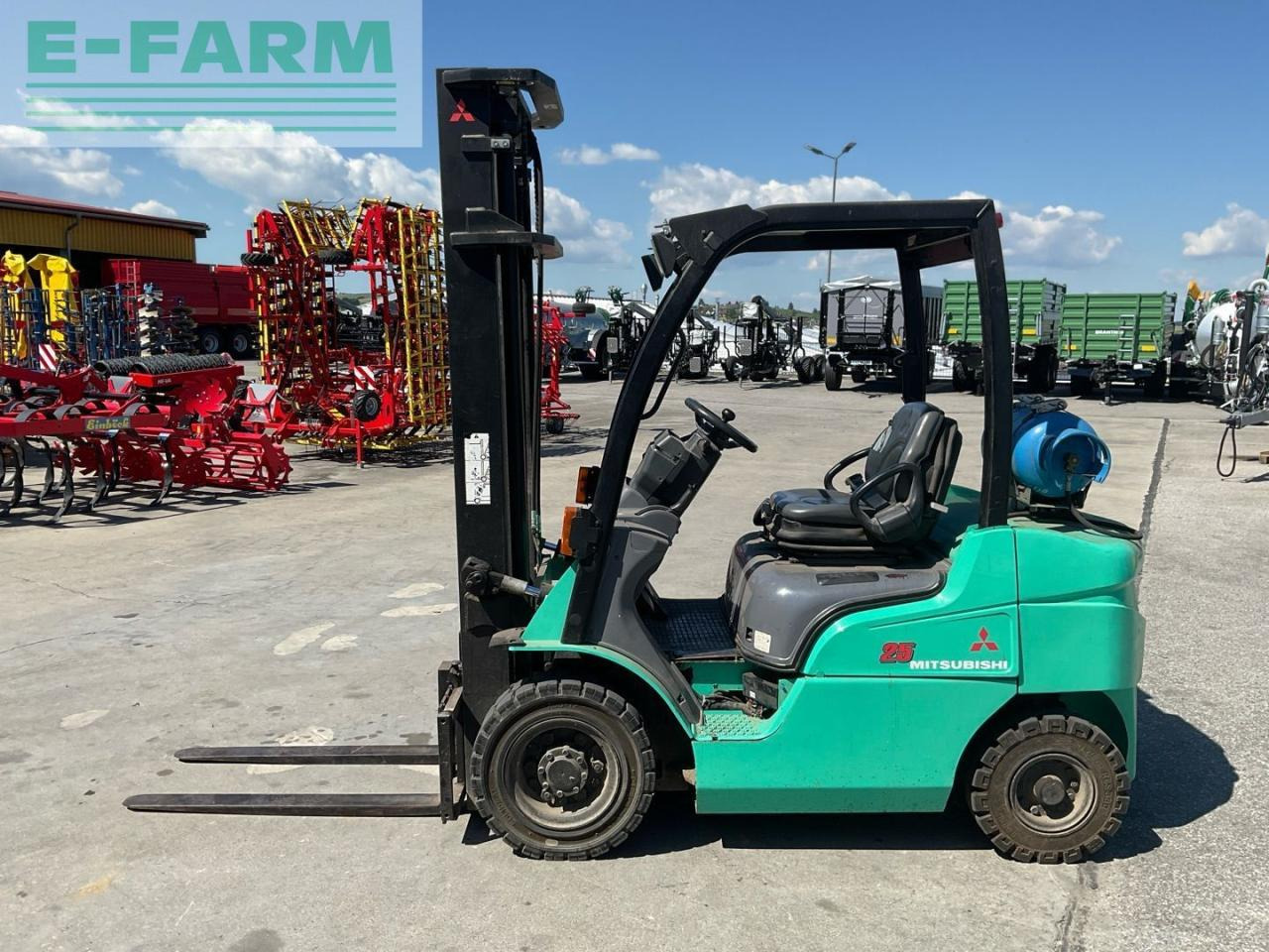 Mitsubishi FG25N Gasstapler - Навантажувач вилковий: фото 2 Mitsubishi FG25N Gasstapler - Навантажувач вилковий: фото 2
