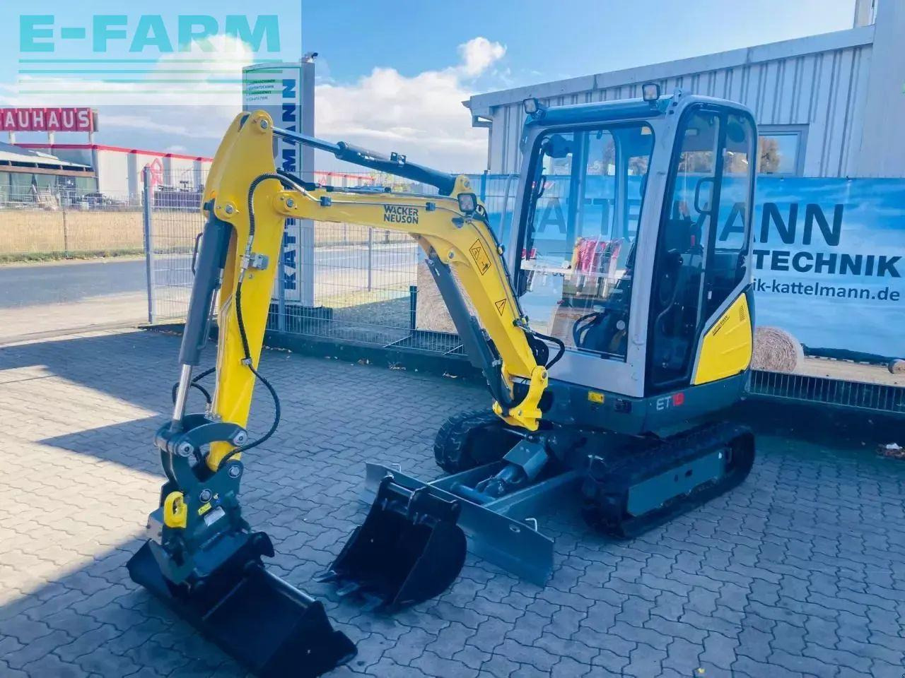 Neuson et 18 mit powertilt - Міні-екскаватор: фото 1 Neuson et 18 mit powertilt - Міні-екскаватор: фото 1