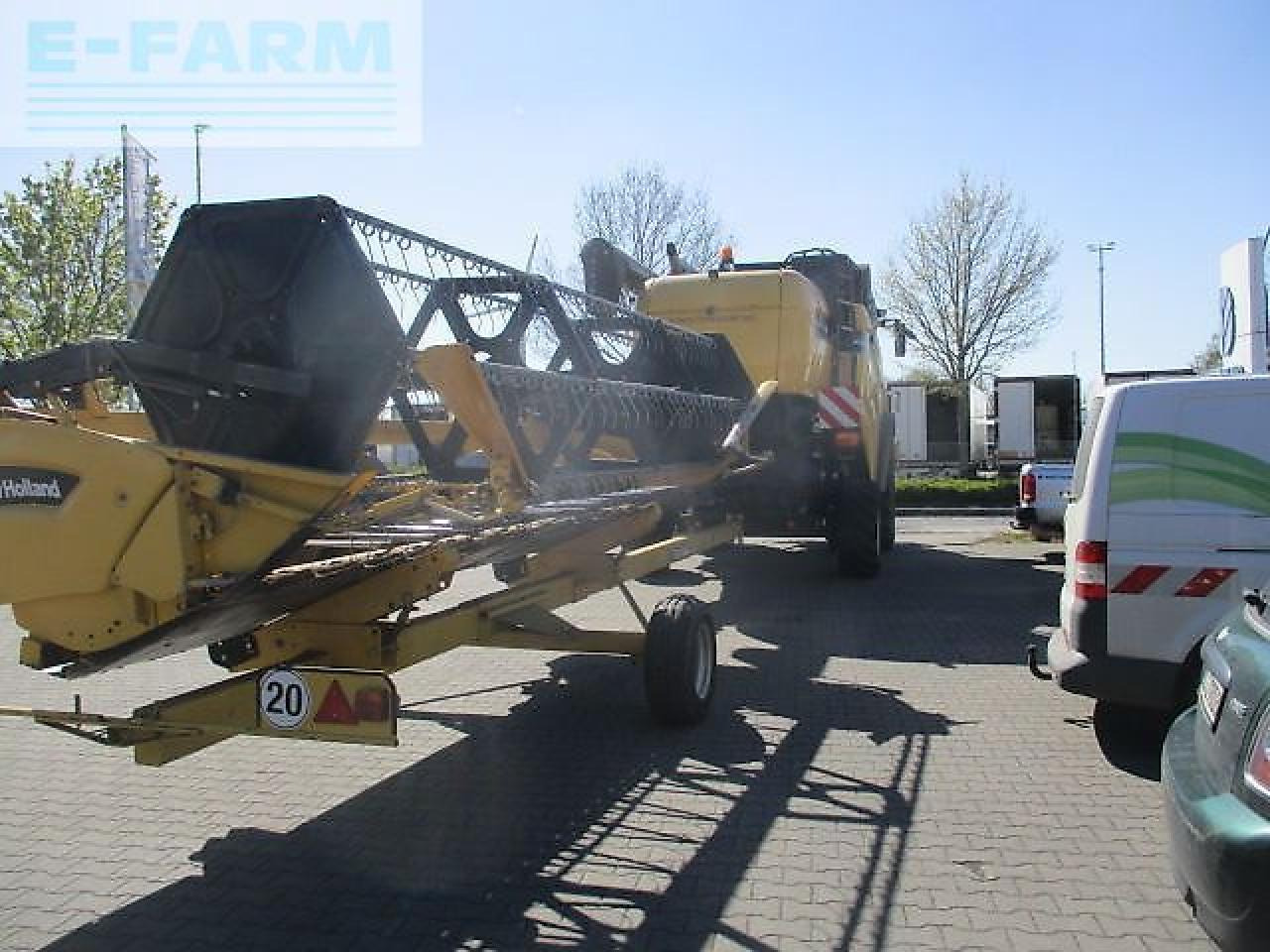 Зернозбиральний комбайн New Holland cx740 / cx 740: фото 6