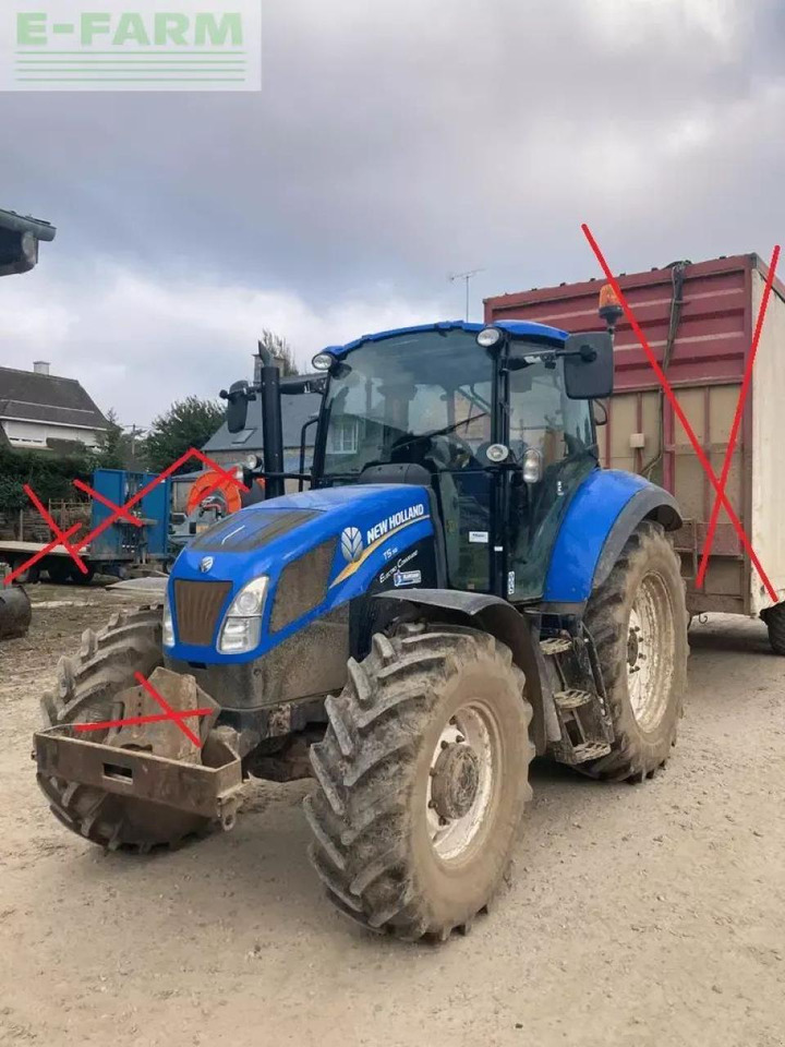 New Holland t5 95 electro command - Трактор: фото 1 New Holland t5 95 electro command - Трактор: фото 1
