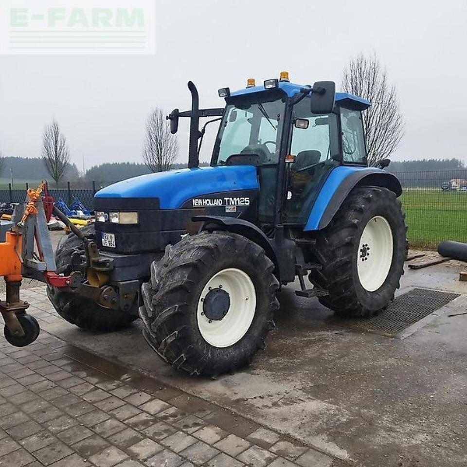 New Holland tm125 traktor 115ps *gebraucht* bj 2001 bad waldsee - Трактор: фото 1 New Holland tm125 traktor 115ps *gebraucht* bj 2001 bad waldsee - Трактор: фото 1