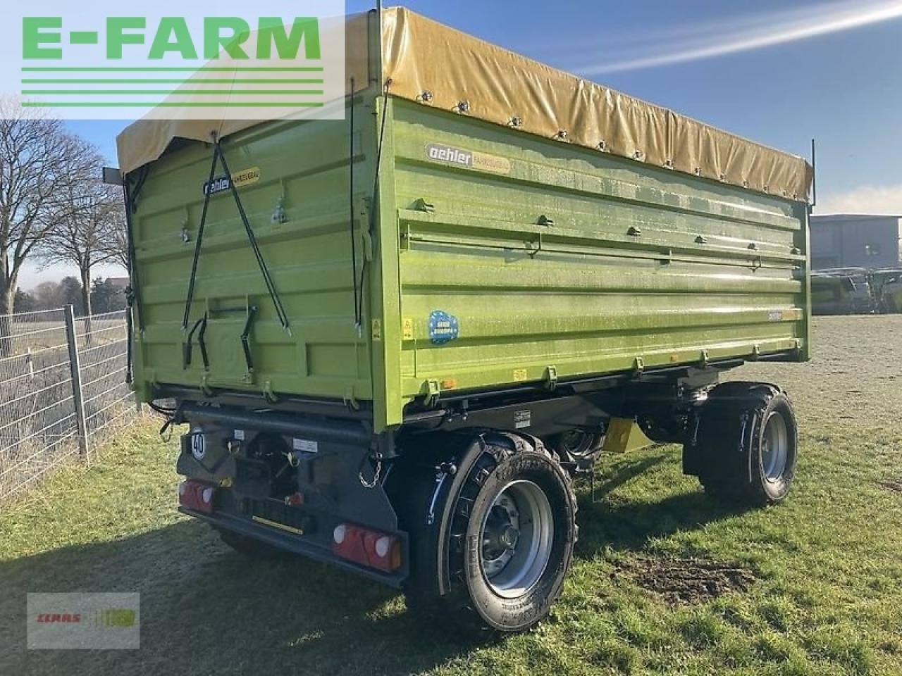 Oehler ol zdk/hw 180 - Сільськогосподарський причіп самоскид: фото 2 Oehler ol zdk/hw 180 - Сільськогосподарський причіп самоскид: фото 2