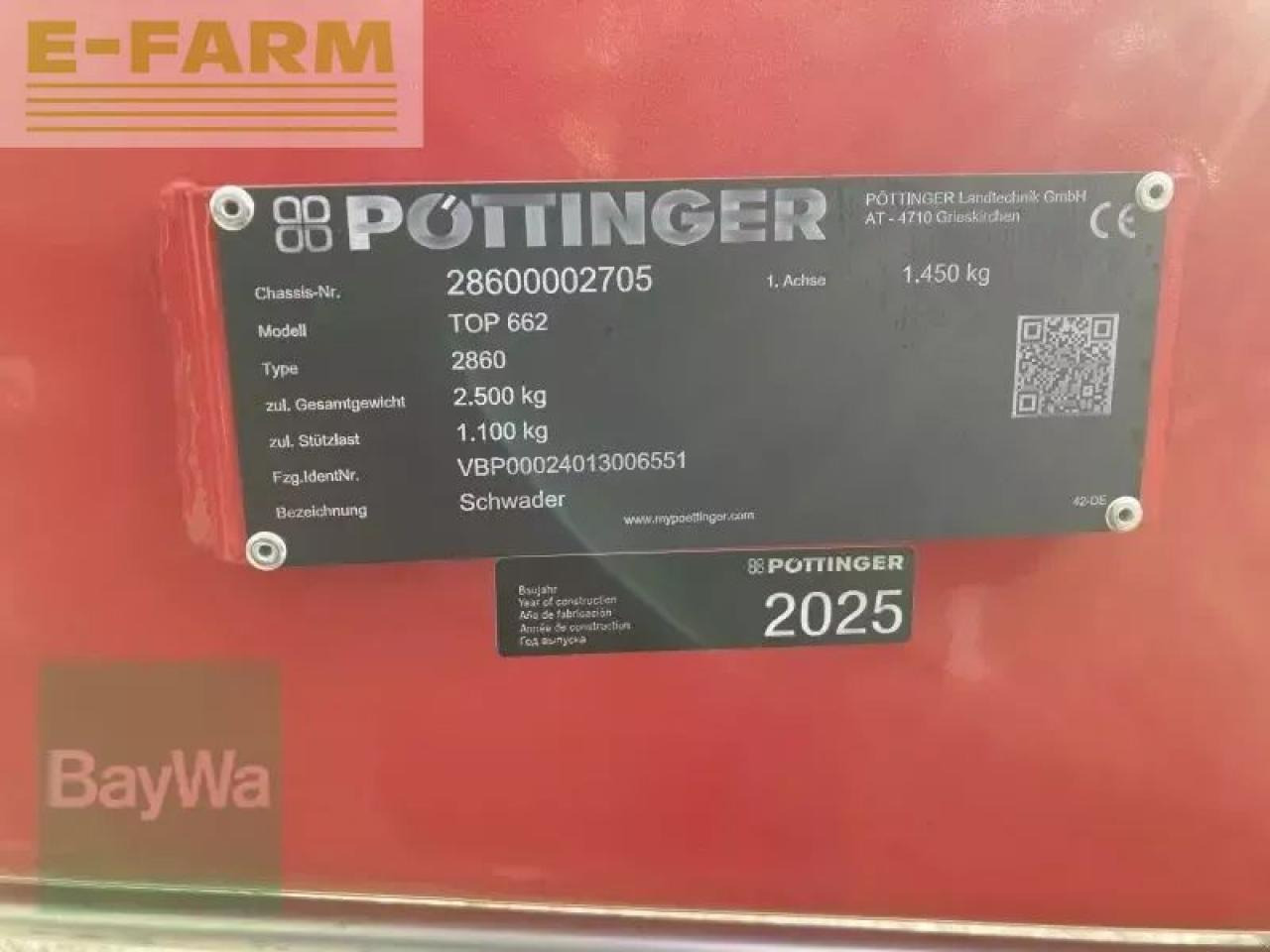 Сіноворушилка Pöttinger top 662: фото 8 Сіноворушилка Pöttinger top 662: фото 8