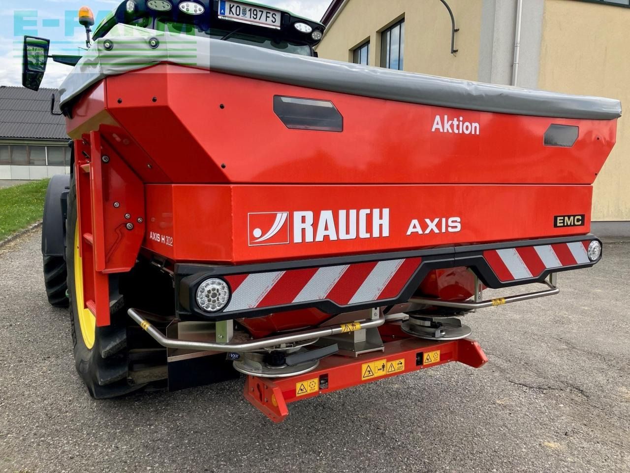 Rauch Rauch AXIS 30.2 H EMC+W - Розкидач добрив: фото 4 Rauch Rauch AXIS 30.2 H EMC+W - Розкидач добрив: фото 4