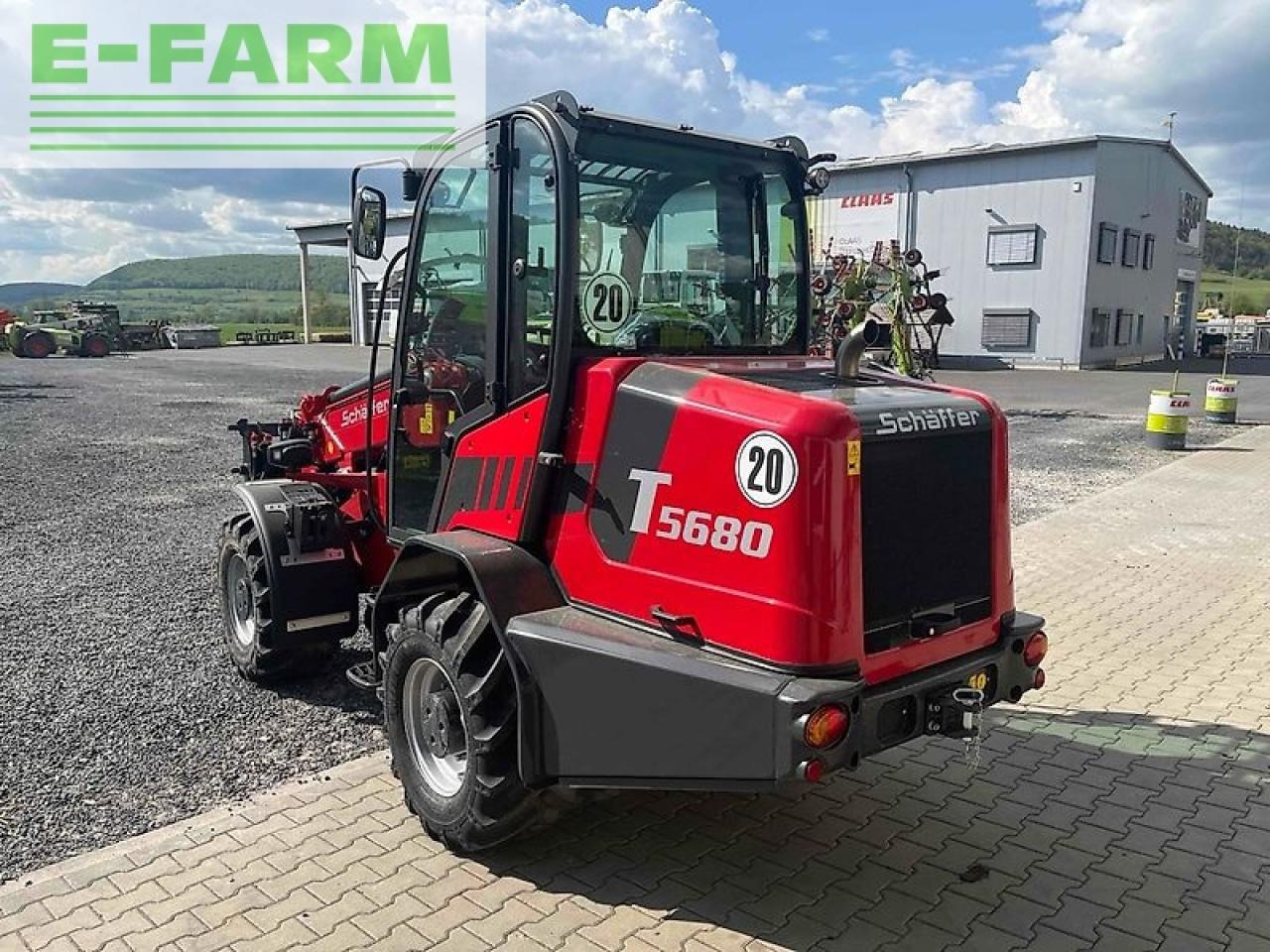 Schäffer 5680t - Телескопічний фронтальний навантажувач: фото 4 Schäffer 5680t - Телескопічний фронтальний навантажувач: фото 4