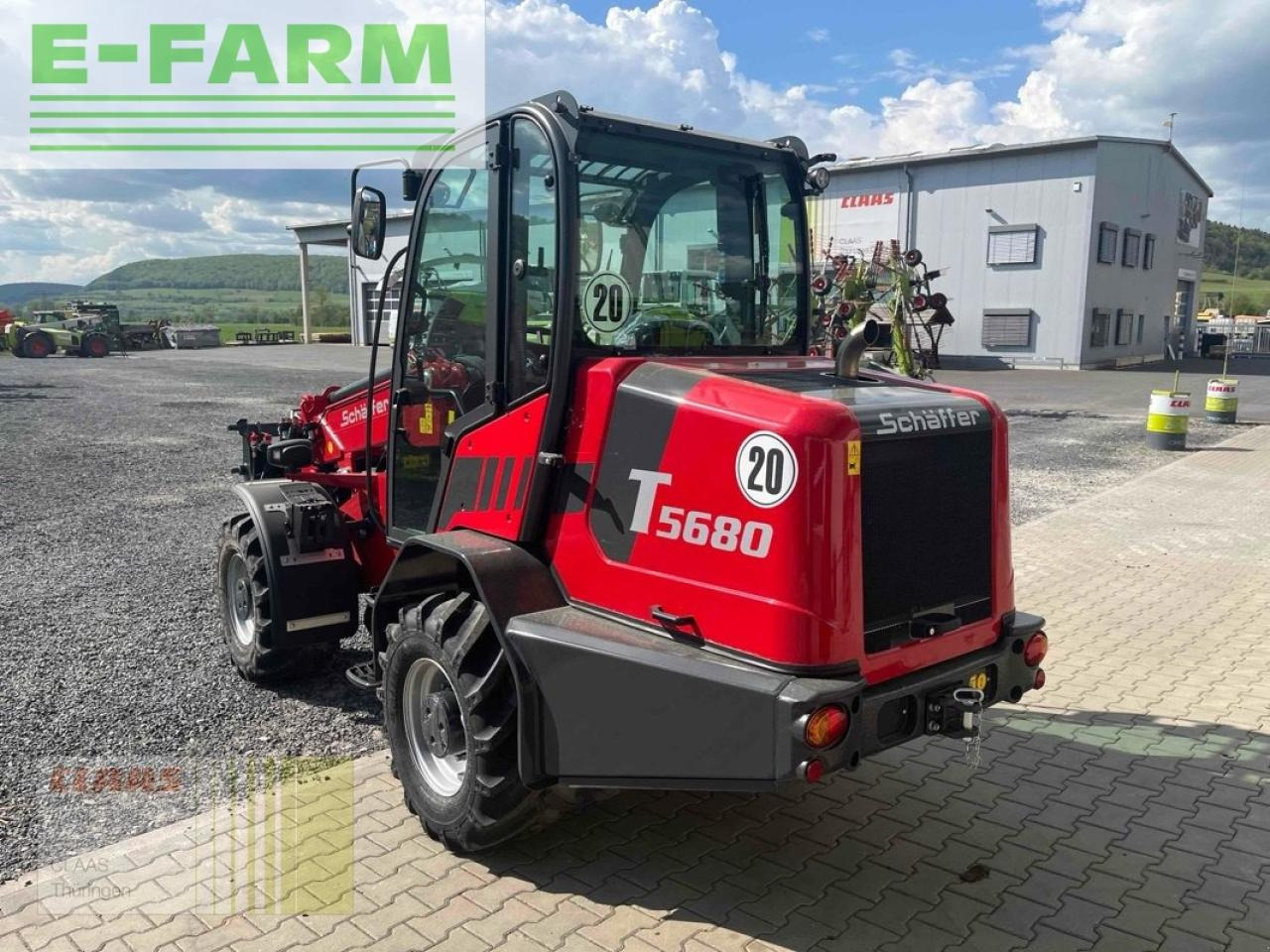 Schäffer 5680t - Телескопічний фронтальний навантажувач: фото 4 Schäffer 5680t - Телескопічний фронтальний навантажувач: фото 4
