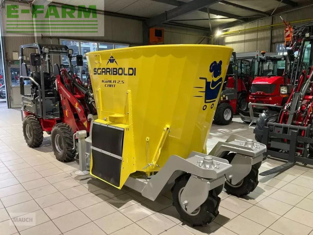 Sgariboldi koala 2,5 cart - Техніка для тваринництва: фото 1 Sgariboldi koala 2,5 cart - Техніка для тваринництва: фото 1