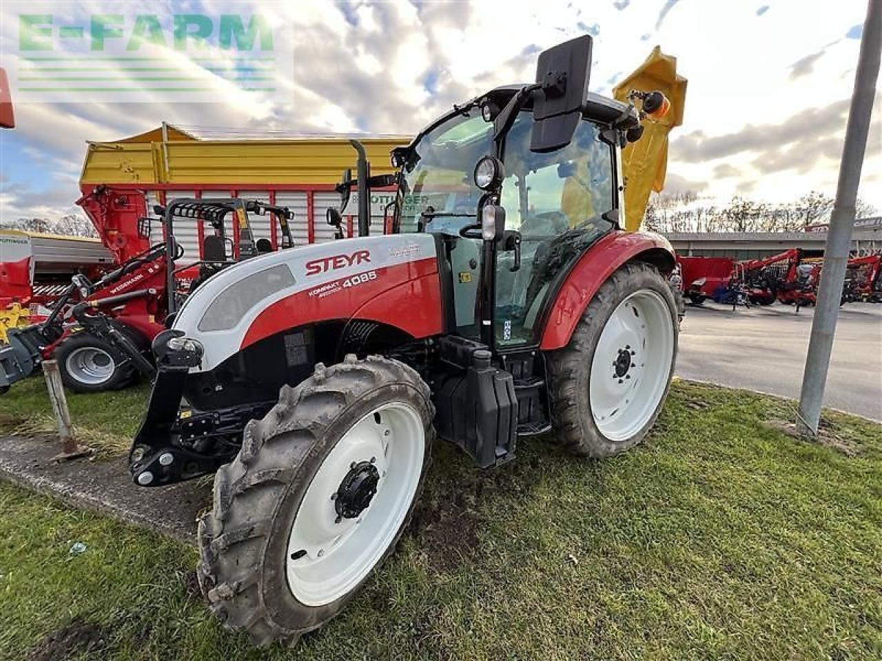 Steyr 4085 kompakt et profi - Трактор: фото 1 Steyr 4085 kompakt et profi - Трактор: фото 1