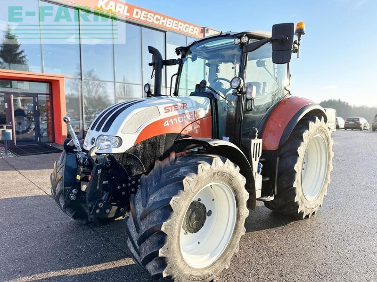 Steyr 4110 multi - Трактор: фото 1 Steyr 4110 multi - Трактор: фото 1