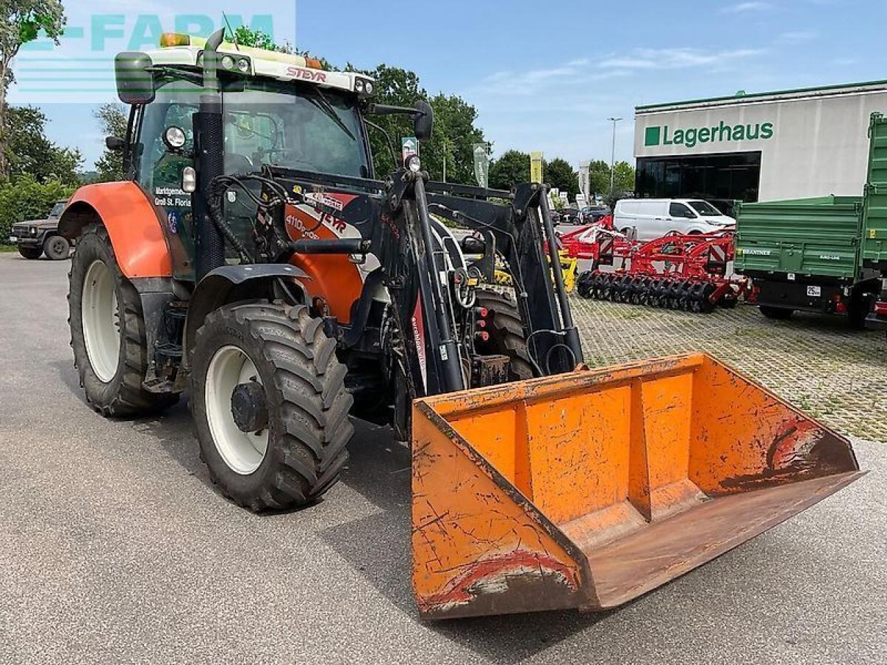 Steyr 4110 profi - Трактор: фото 2 Steyr 4110 profi - Трактор: фото 2