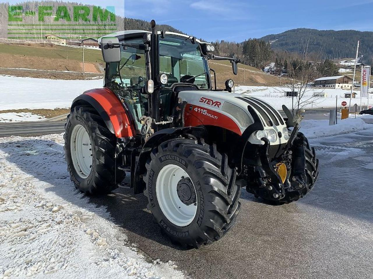 Steyr 4115 multi - Трактор: фото 4 Steyr 4115 multi - Трактор: фото 4