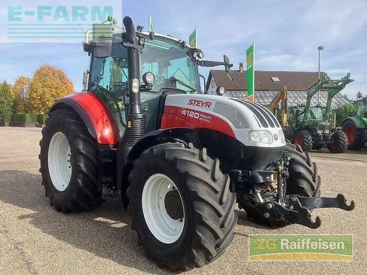 Steyr 4120 multi - Трактор: фото 3 Steyr 4120 multi - Трактор: фото 3
