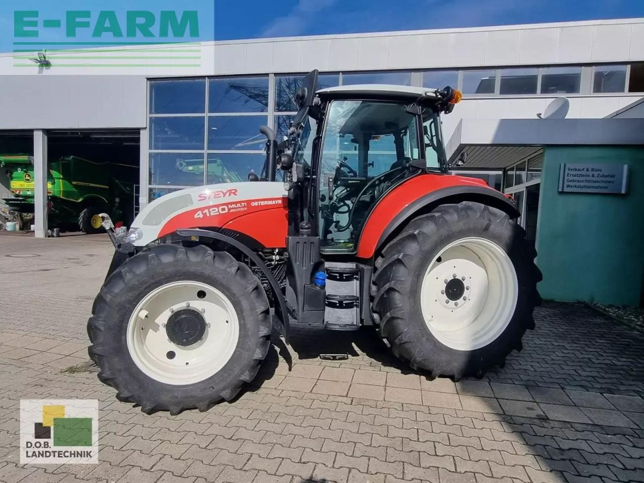 Steyr 4120 multi - Трактор: фото 1 Steyr 4120 multi - Трактор: фото 1