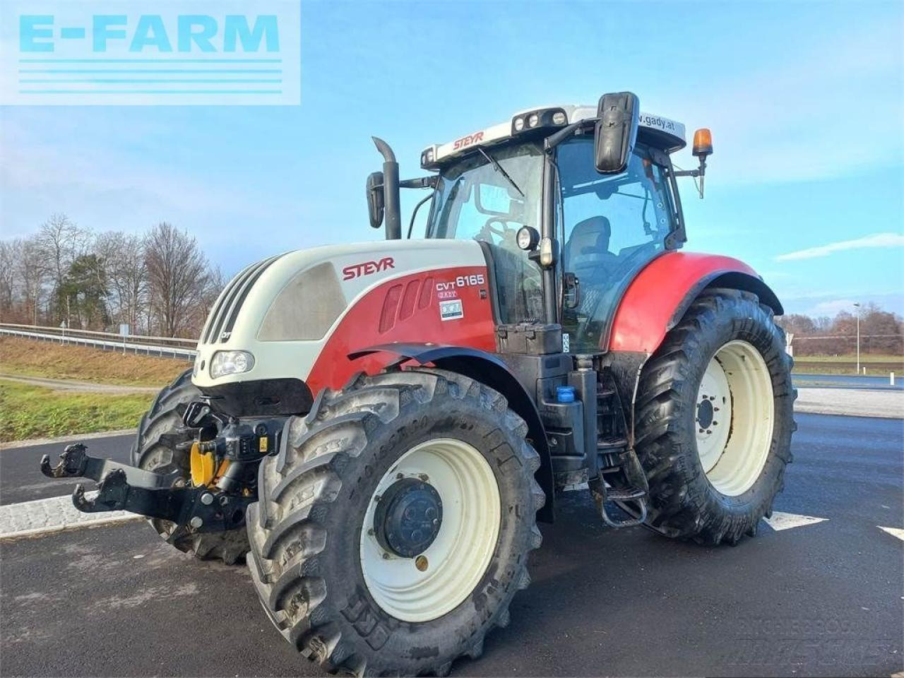 Steyr 6165 cvt hi-escr profi - Трактор: фото 1 Steyr 6165 cvt hi-escr profi - Трактор: фото 1