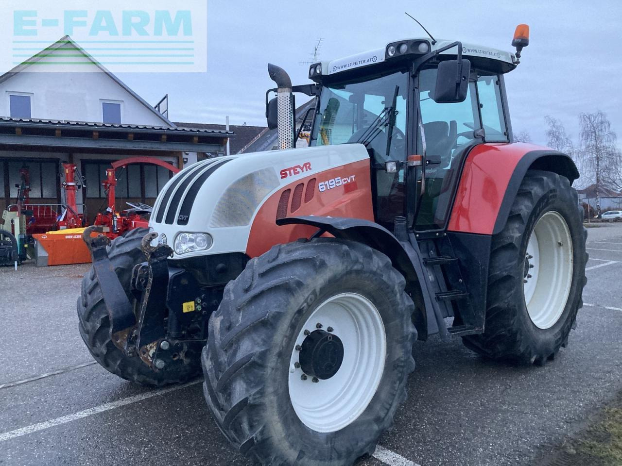 Steyr 6195 cvt profi - Трактор: фото 1 Steyr 6195 cvt profi - Трактор: фото 1