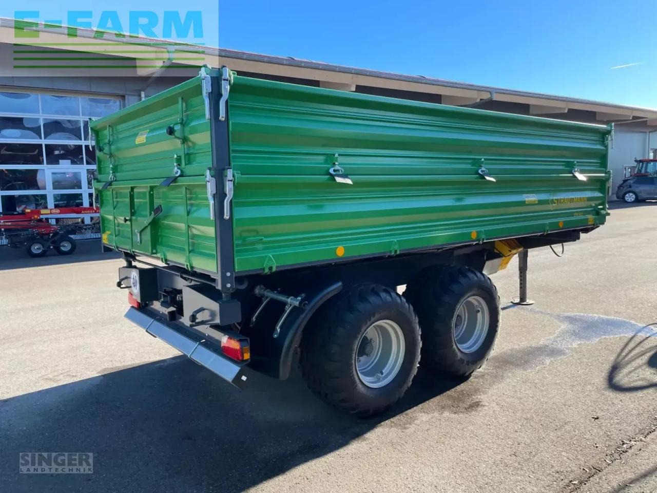 Strautmann stk 802 - Сільськогосподарський причіп самоскид: фото 4 Strautmann stk 802 - Сільськогосподарський причіп самоскид: фото 4