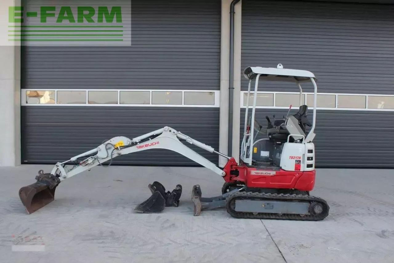 Takeuchi takeuchi tb 217 r minibagger - bagger - Міні-екскаватор: фото 1 Takeuchi takeuchi tb 217 r minibagger - bagger - Міні-екскаватор: фото 1